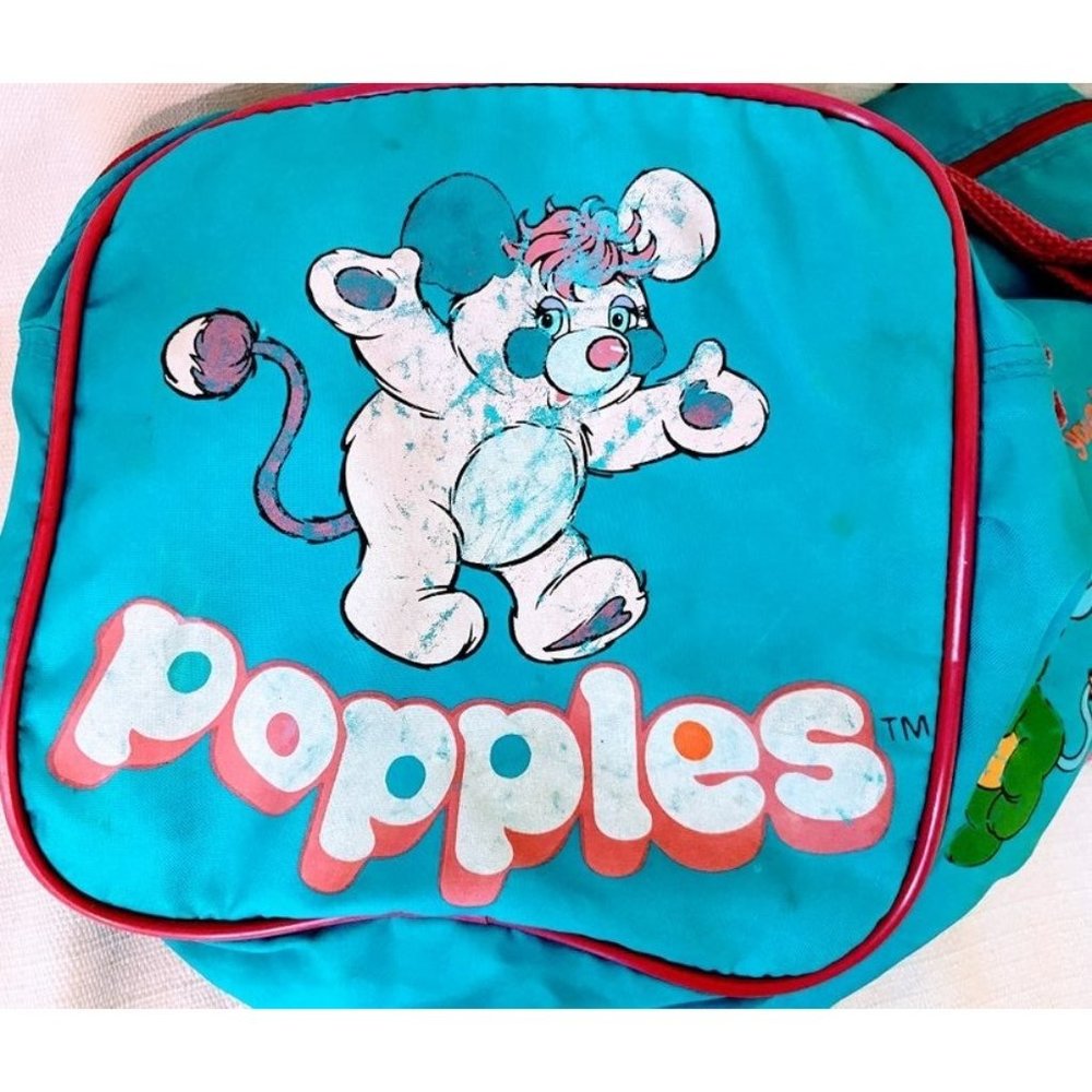 RARE Vintage 1980s Popples mini duffle bag - Picture 3 of 5